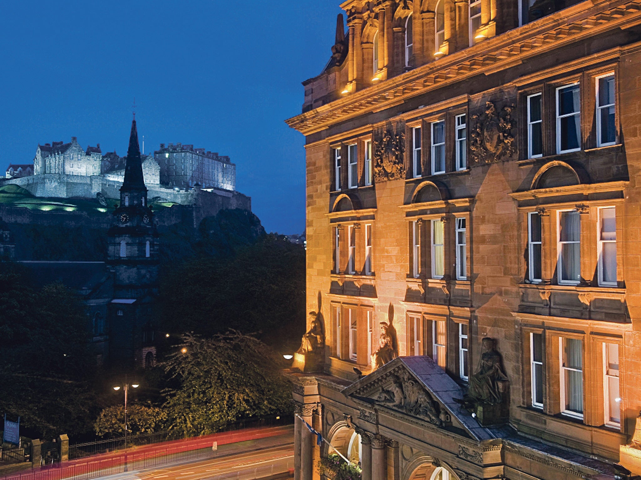 Rooms with a view: The Caley's exterior