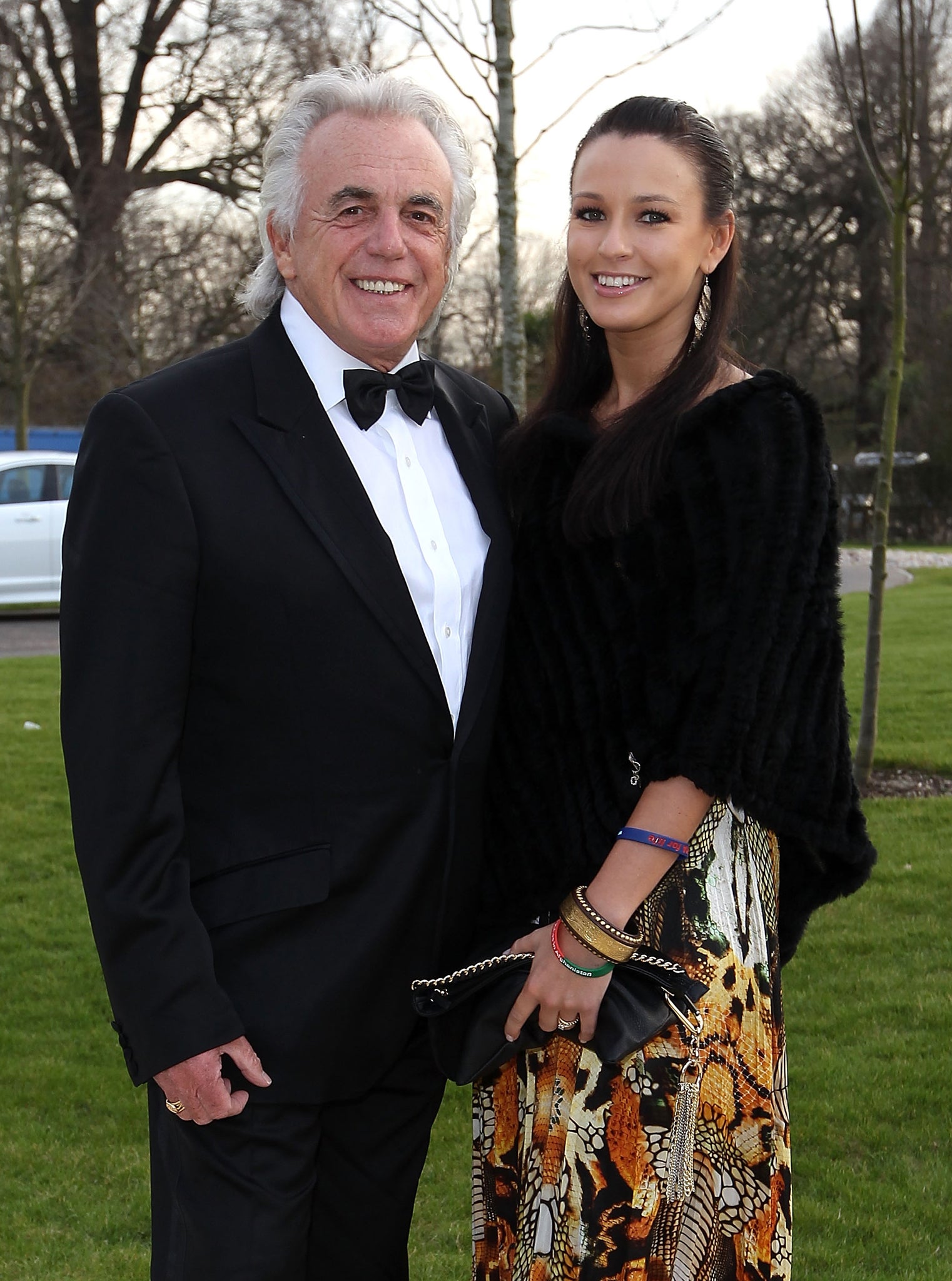 Peter Stringfellow and his wife Bella are expecting a child together