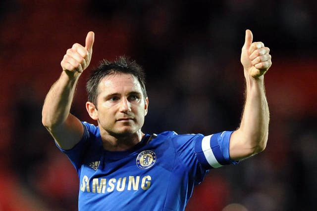 Frank Lampard has been in great form for Chelsea