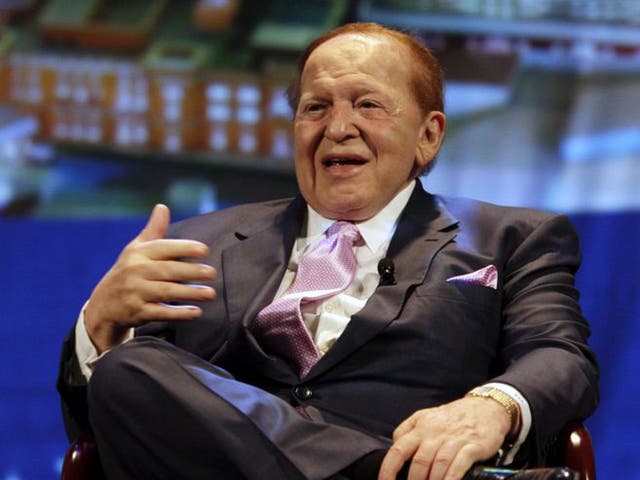 Las Vegas Sands boss Sheldon Adelson