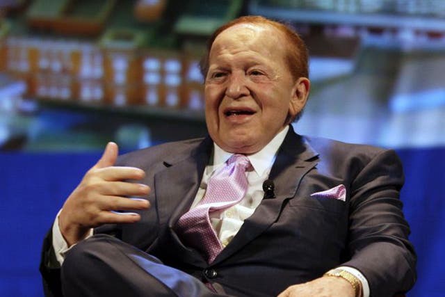 Las Vegas Sands boss Sheldon Adelson