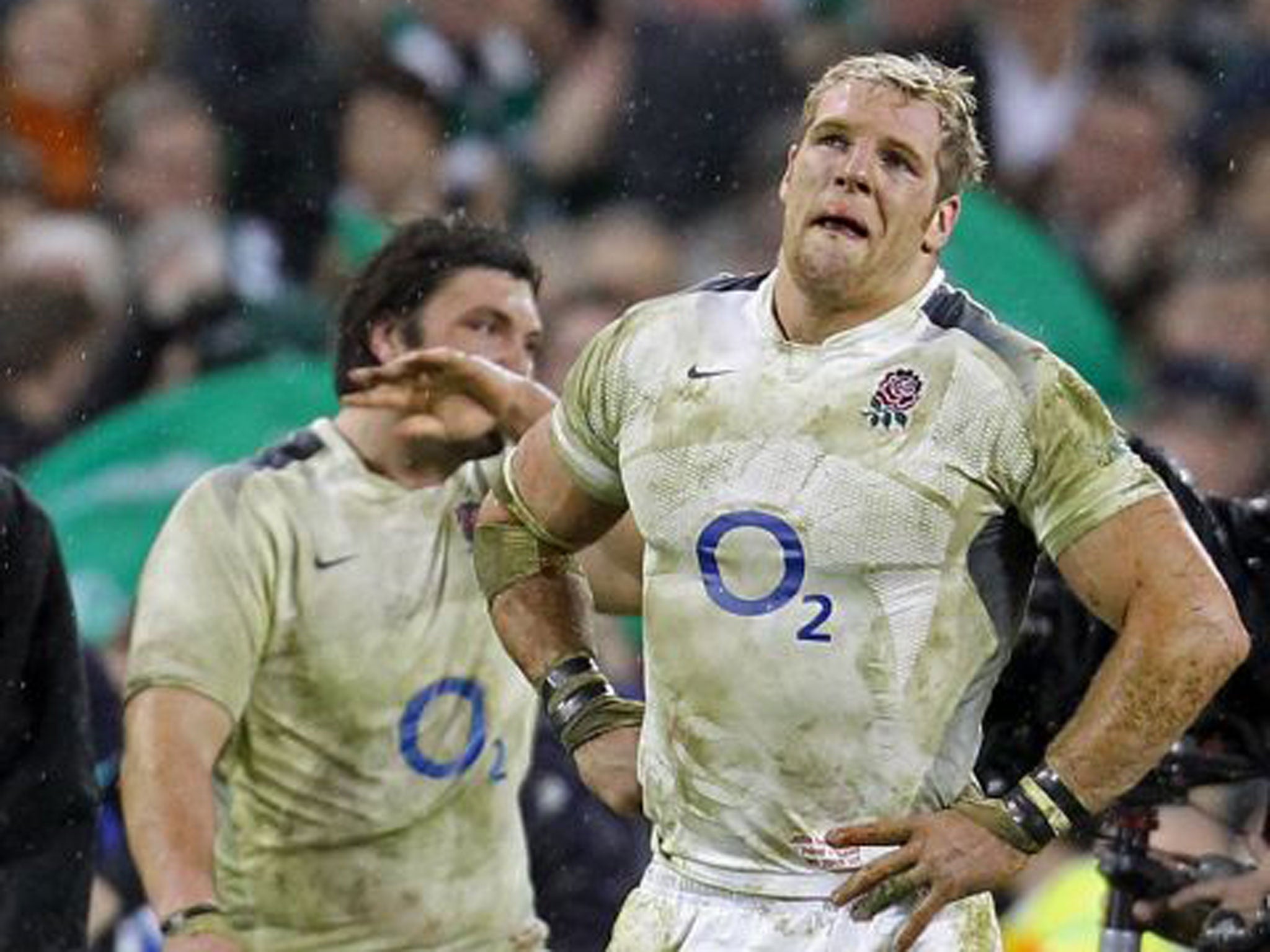Misery for England during the visit to Dublin in 2011