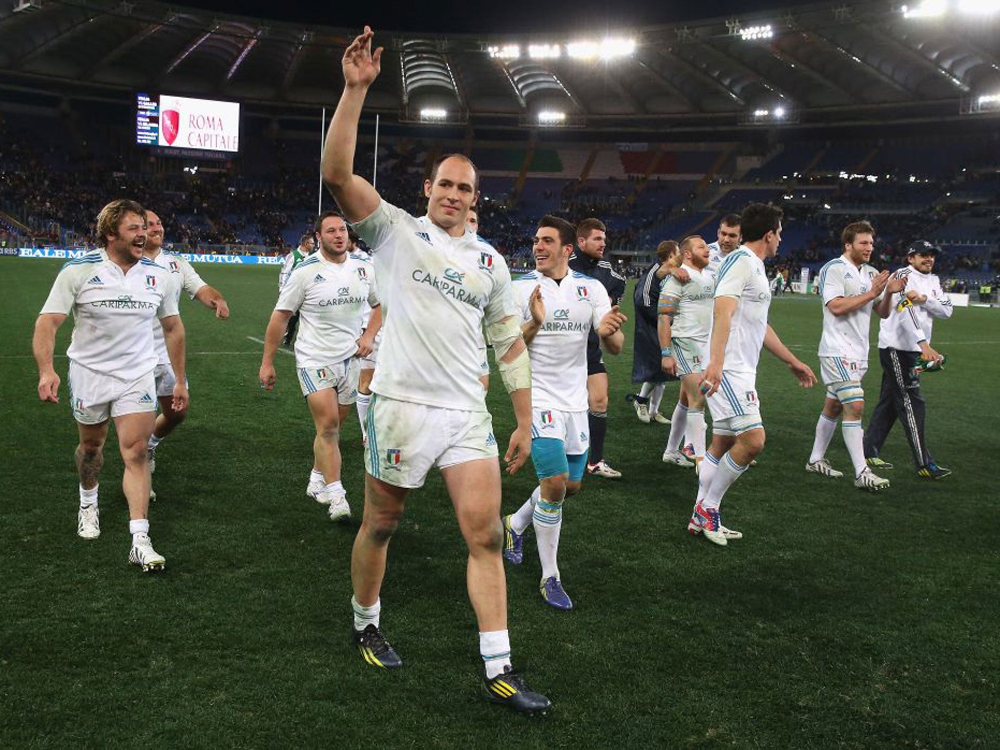 Sergio Parisse and his side are confident they can build on beating France