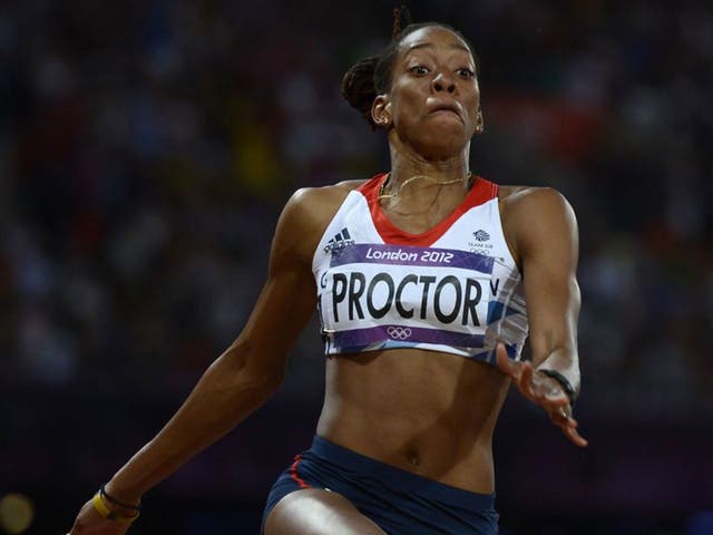 Shara Proctor competes in two events in Sheffield this weekend