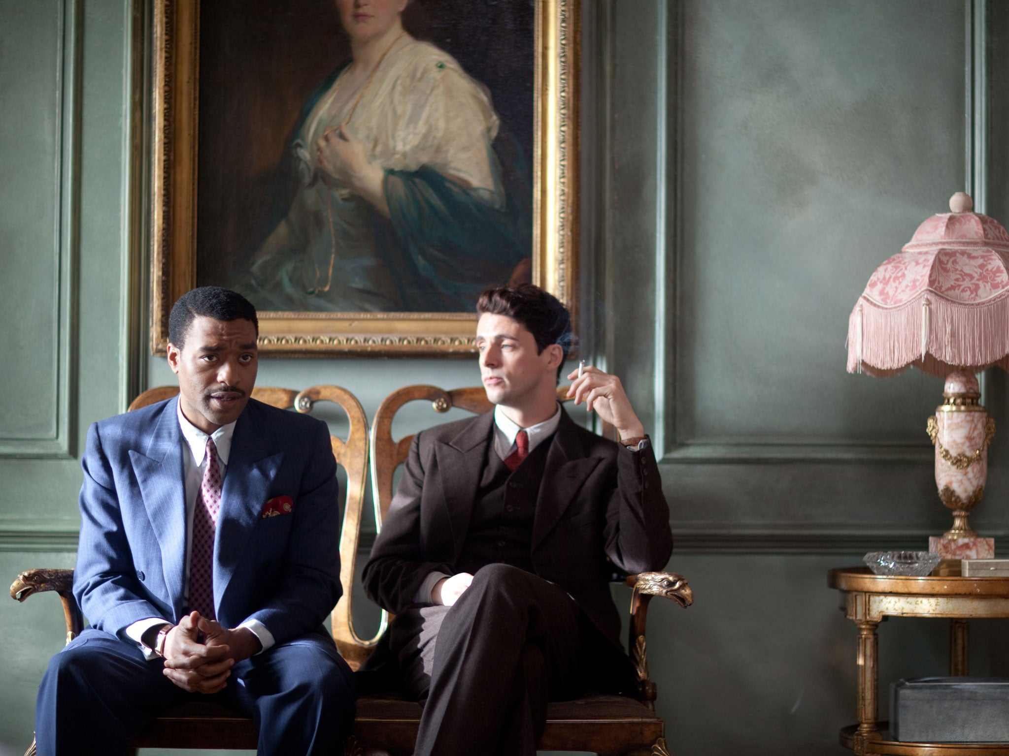 Style over substance: Chiwetel Ejiofor and Matthew Goode in the disappointing Dancing on the Edge