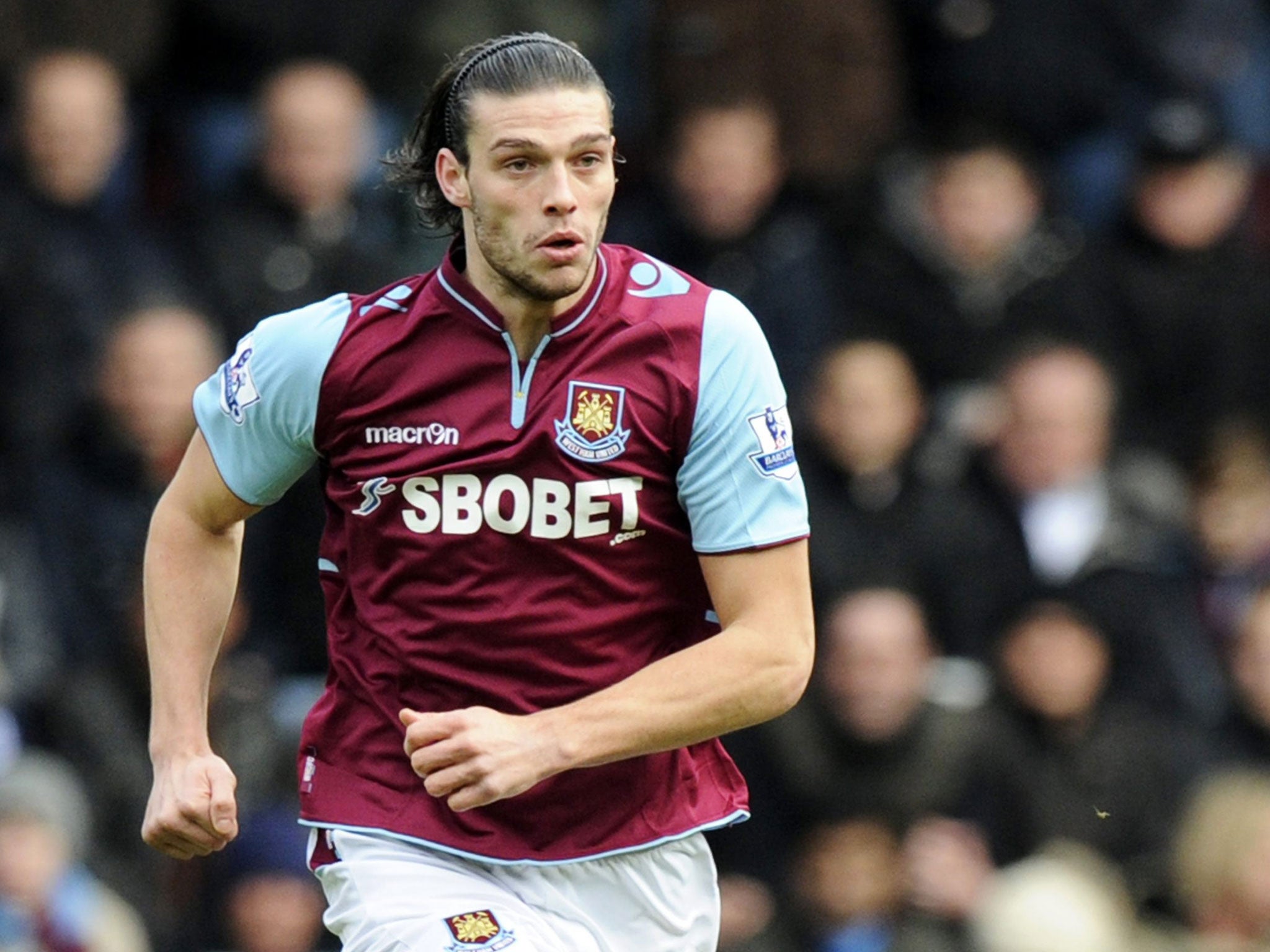 Handy Andy: West Ham are glad to have Andy Carroll back up front