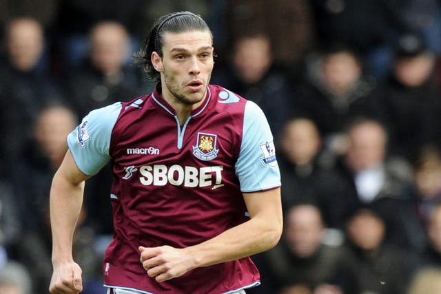 Handy Andy: West Ham are glad to have Andy Carroll back up front