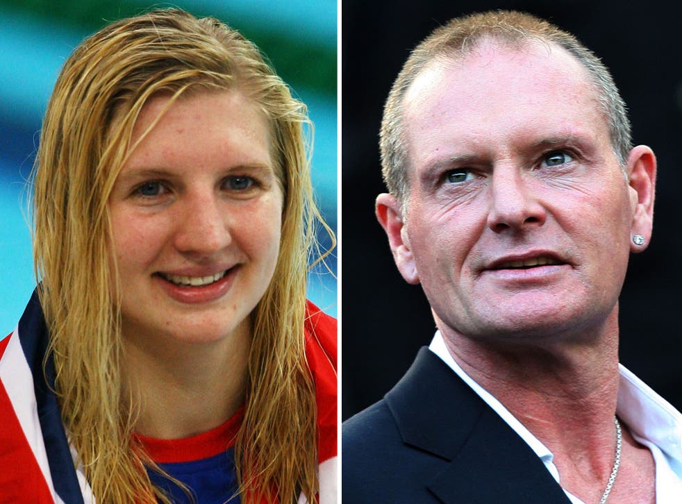 Life after sport: Rebecca Adlington plans to cope, but Paul Gascoigne has struggled