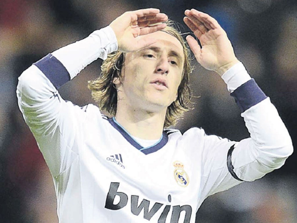 Luka Modric has been disappointing since joining Real Madrid for £33m