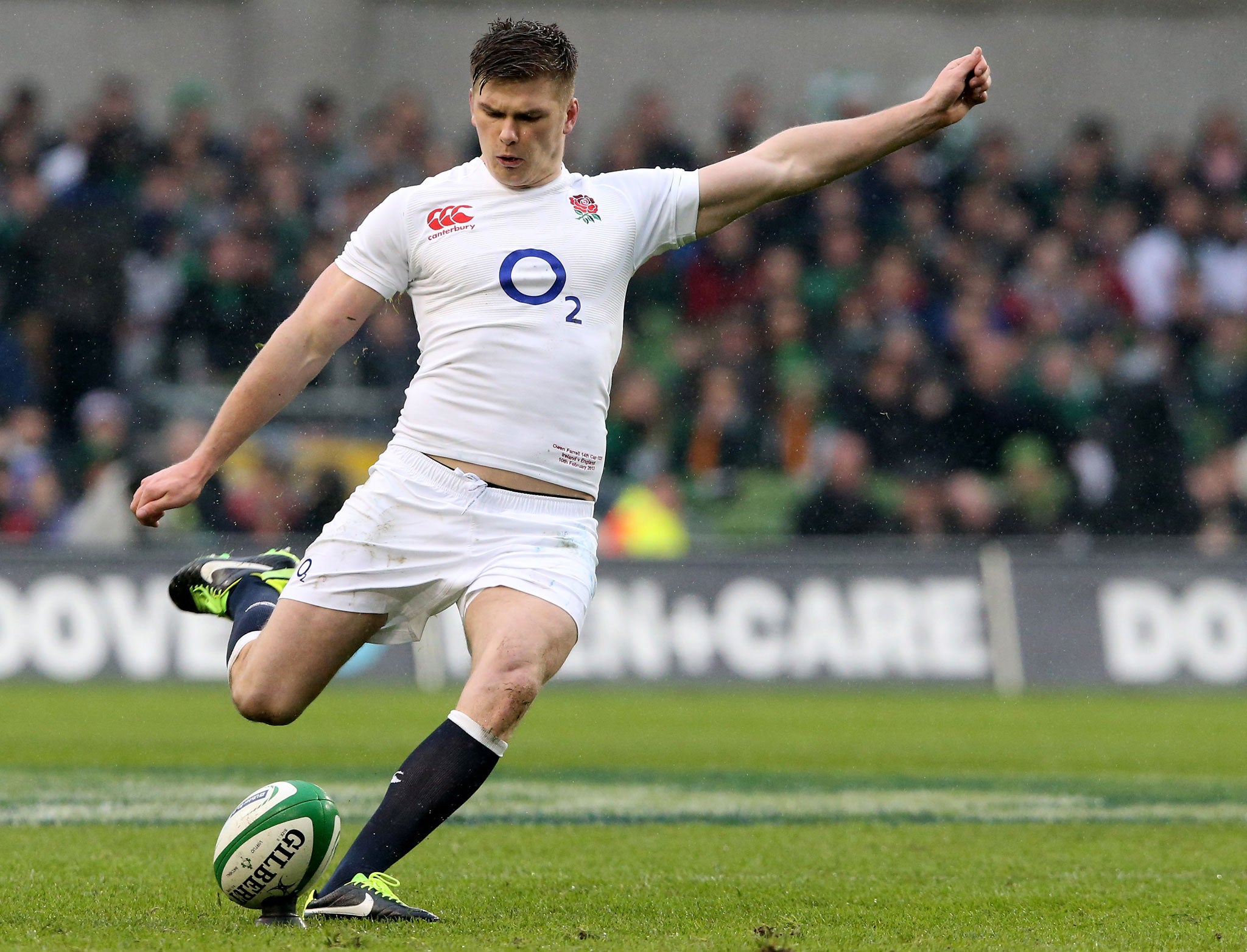 Six Nations England Fly half Owen Farrell Rated 50 50 To Face Italy 