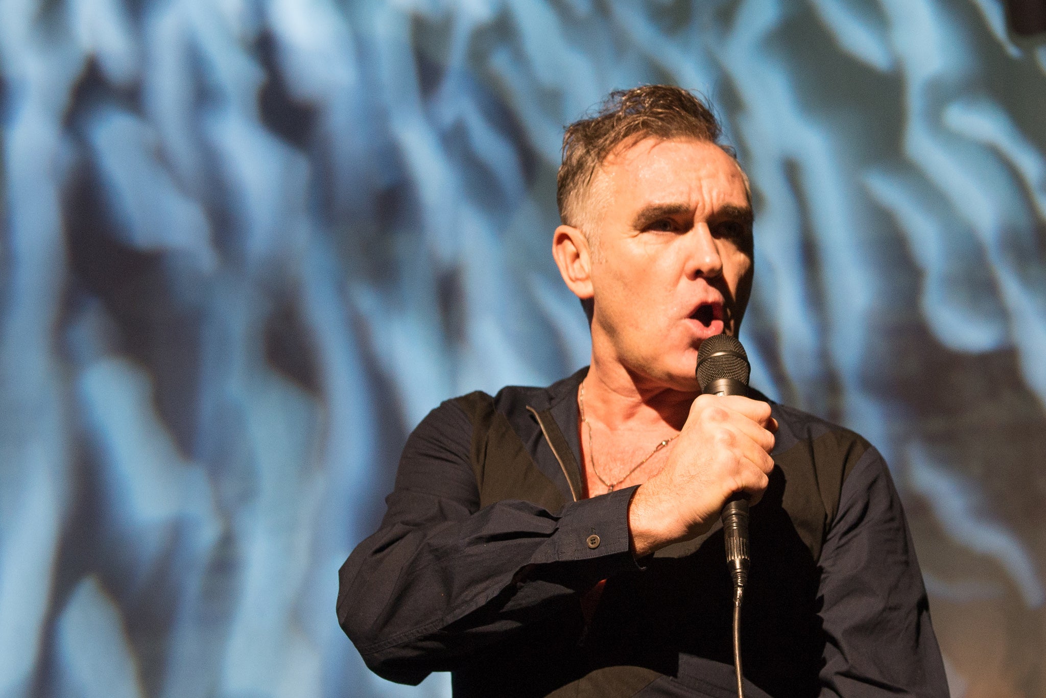 Morrissey is still suffering from a bleeding stomach ulcer and has had to cancel further shows