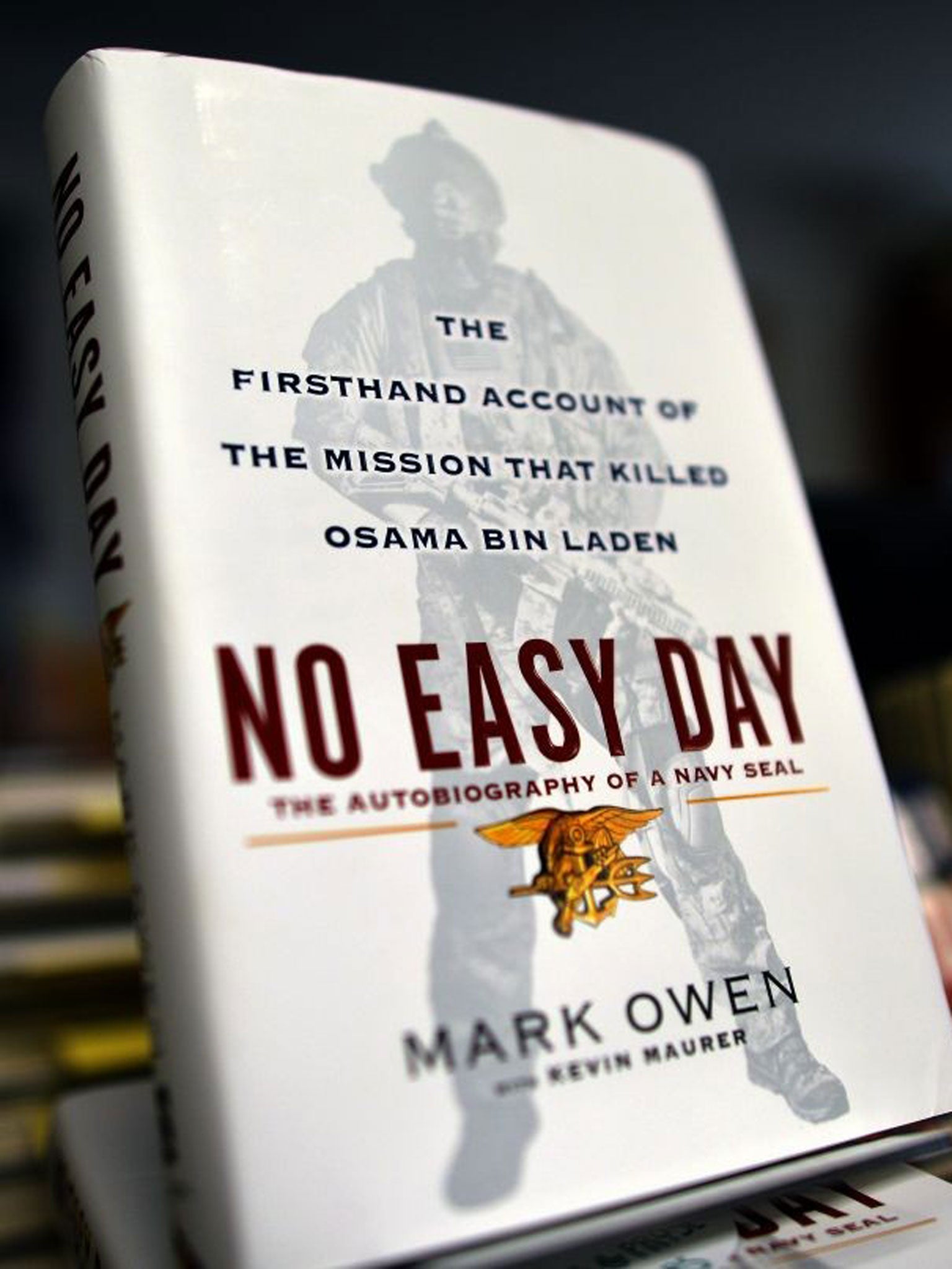Controversial book by a former Navy Seal who was part of the Bin Laden raid