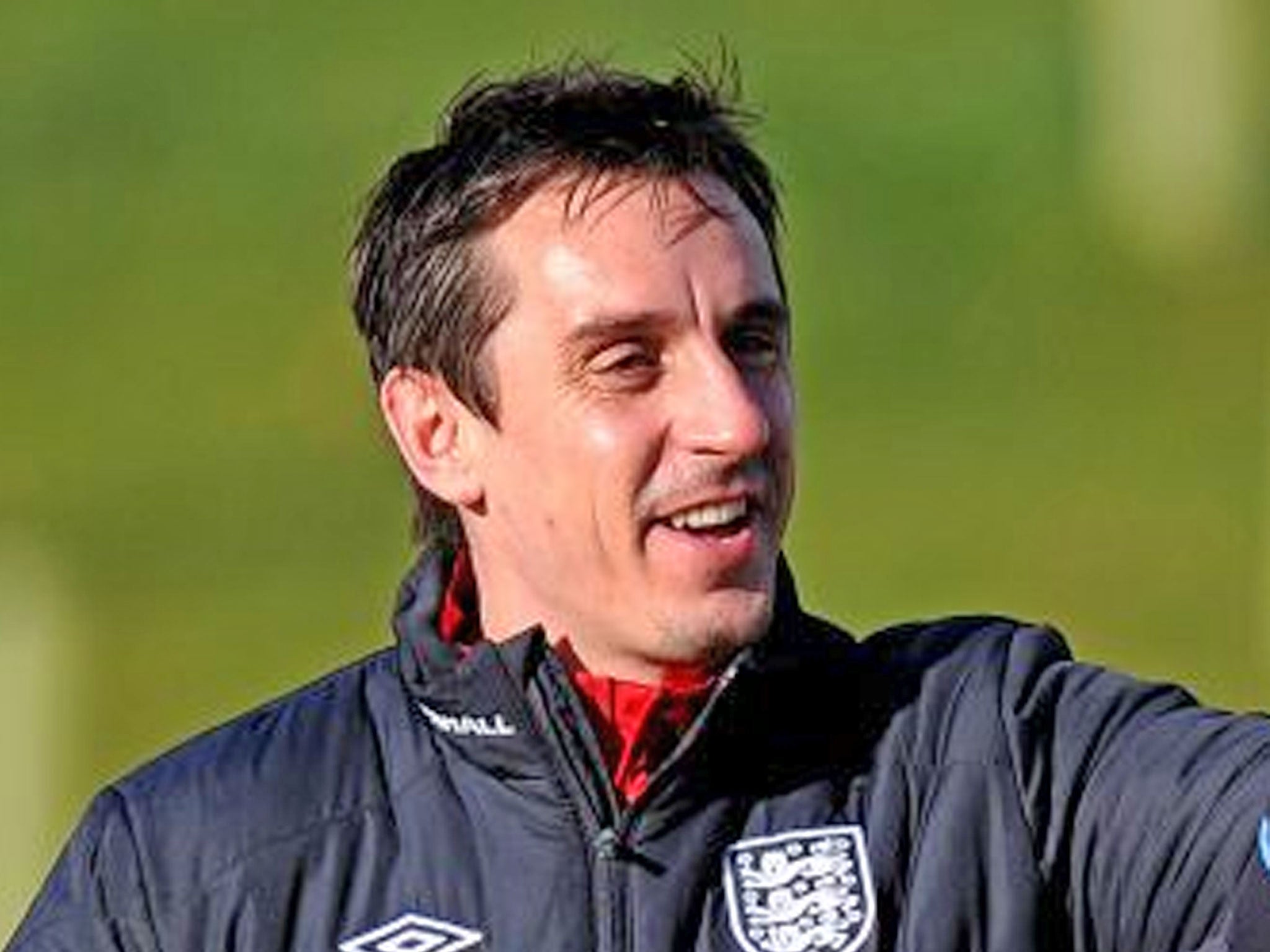 Gary Neville: Former United team-mate was impressed the
first time he saw Ronaldo play