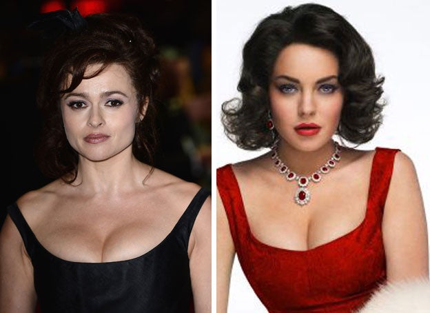 Helena Bonham-Carter and Lindsay Lohan will both have played the actress Elizabeth Taylor in TV dramas