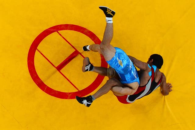 Wrestling at the London 2012 Olympics