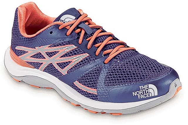 <p><strong><a href="http://www.independent.co.uk/sport/the-10-best-running-shoes-8492160.html?action=gallery" target="_blank">{1} The North Face Hyper-Track Guide</a></strong></p>
<p>The latest trail-running shoe from  the North Face, in stores in early March, is designed to withstand all but the  rockiest of roads, and is lightweight enough to perform well on asphalt. Good for triathlons or short cuts in  the park.</p>
<p>£100, <a href="http://TheNorthFace.com/eu" target="_blank">thenorthface.com/eu</a></p>