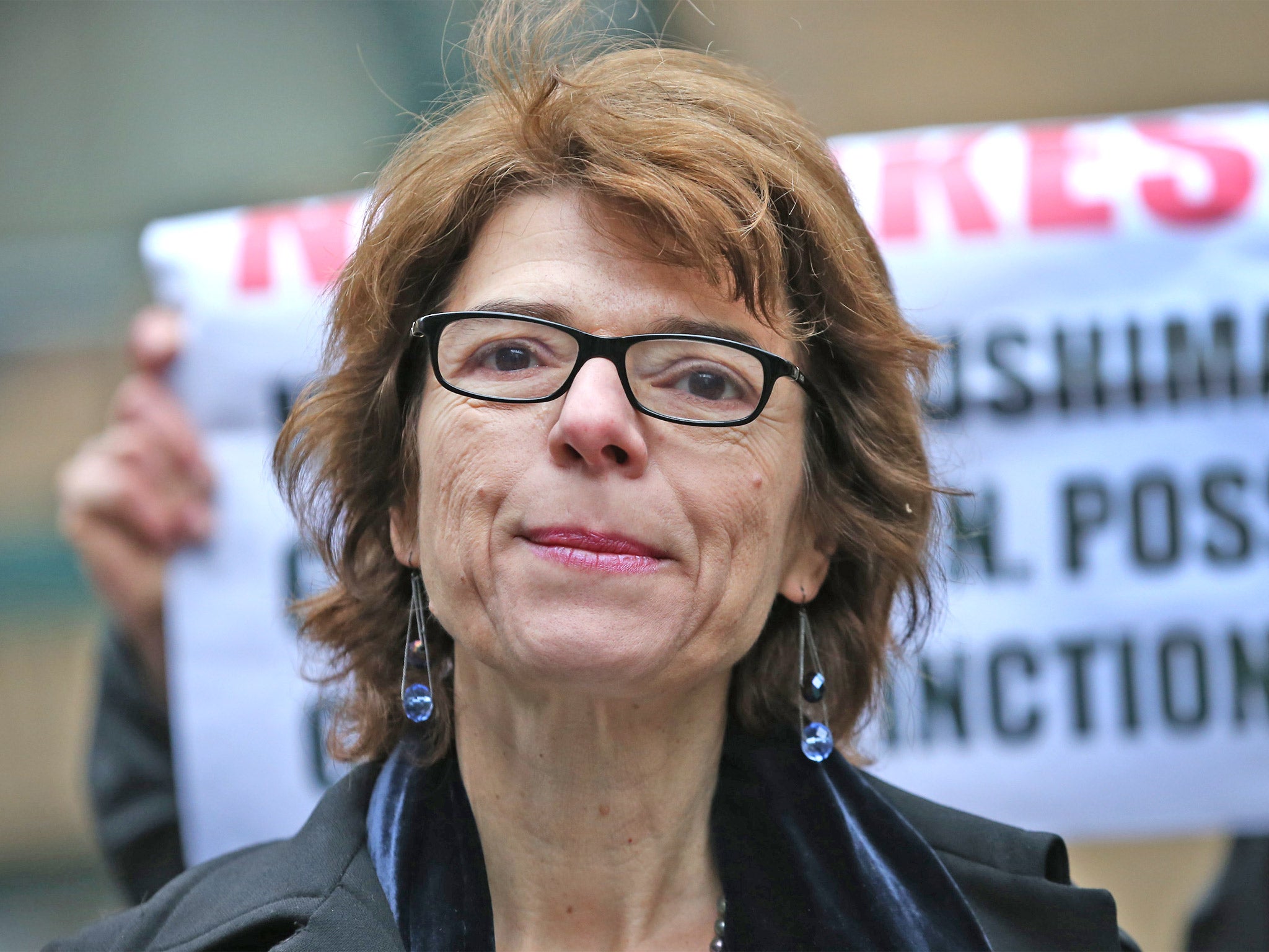 Vicky Pryce, ex-wife of former Liberal Democrat cabinet minister Chris Huhne, arrives at Southwark Crown Court yesterday