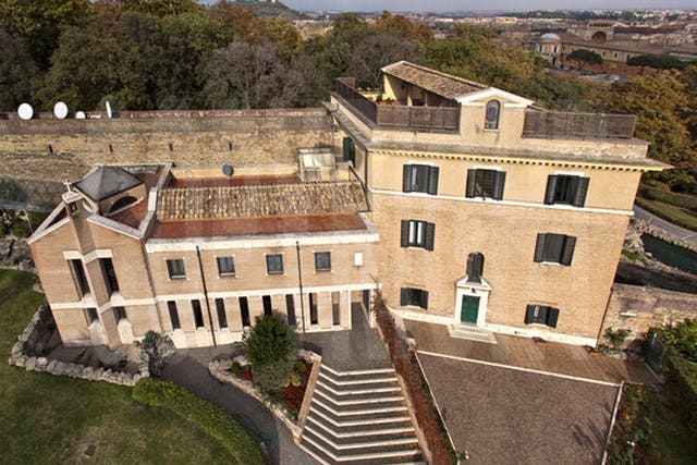 The Mater Ecclesiae and its extensive ground will be the new home for Pope Benedict XVI
