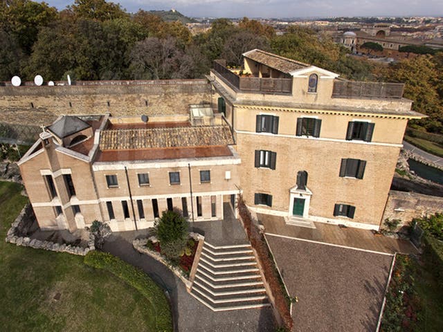 The Mater Ecclesiae and its extensive ground will be the new home for Pope Benedict XVI