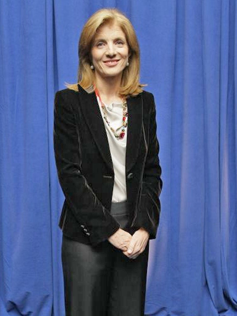Caroline Kennedy, the daughter of John and Jackie
