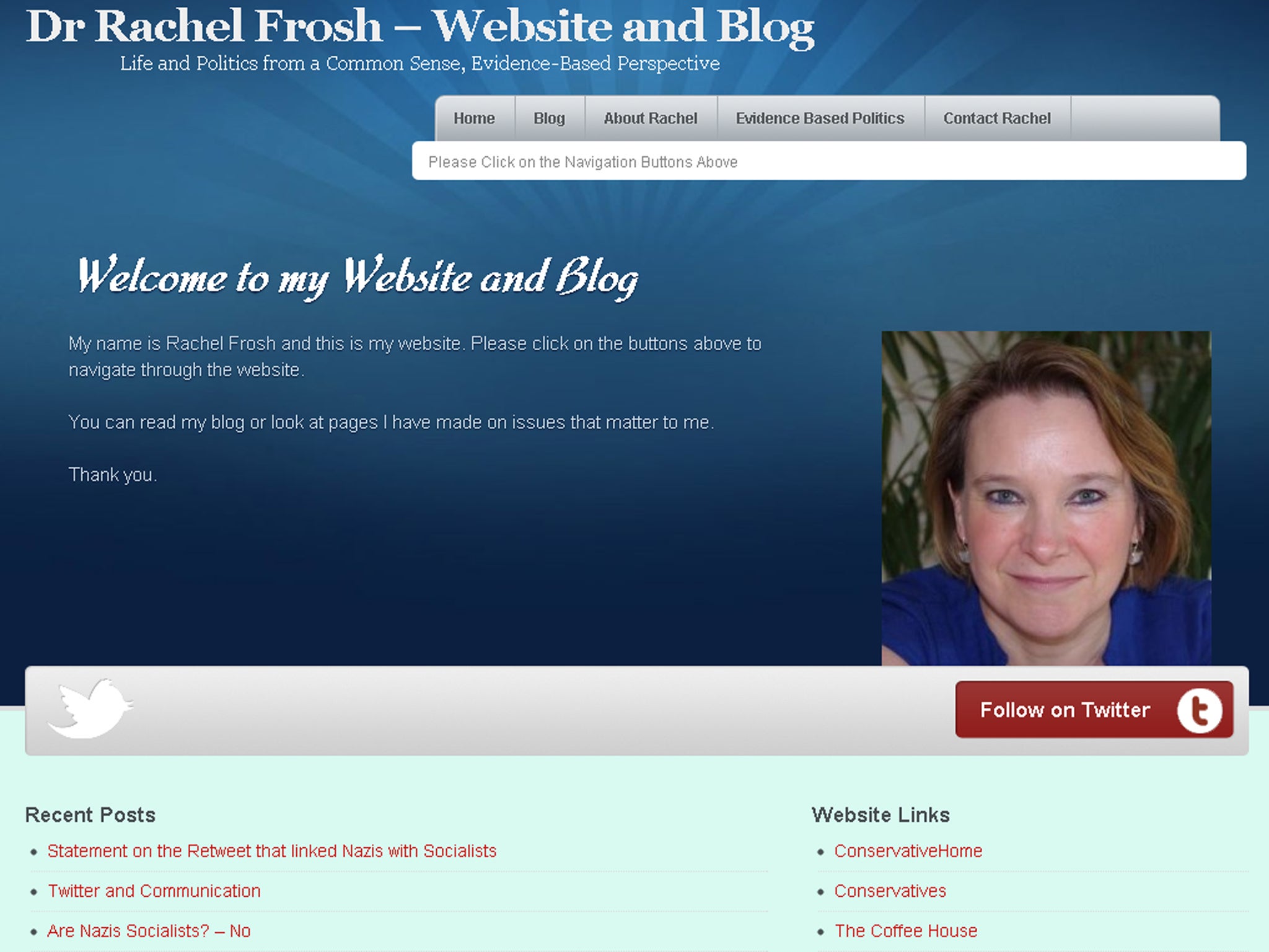 Dr Rachel Frosh's website