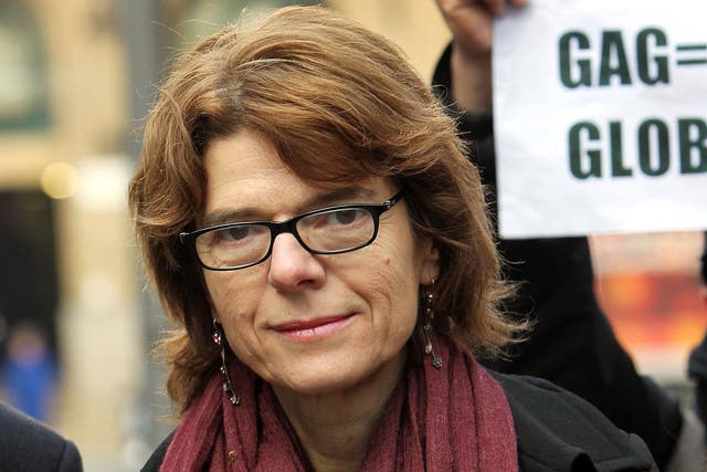 Vicky Pryce arrives at Southwark Crown Court today