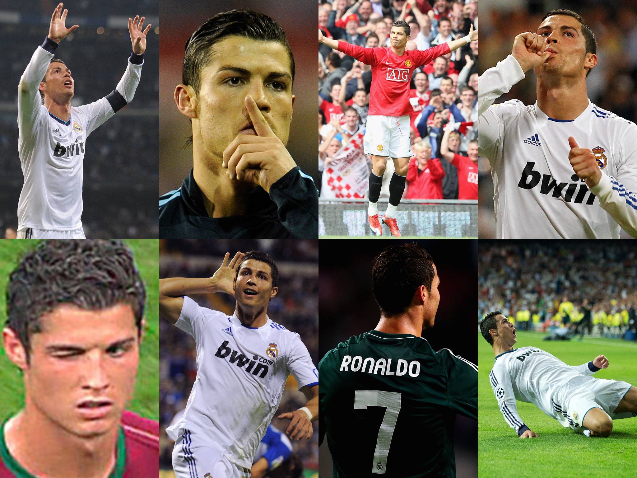 Cristiano Ronaldo has many different celebrations in the locker... click through as we speculate which one he might use against Manchester United...
