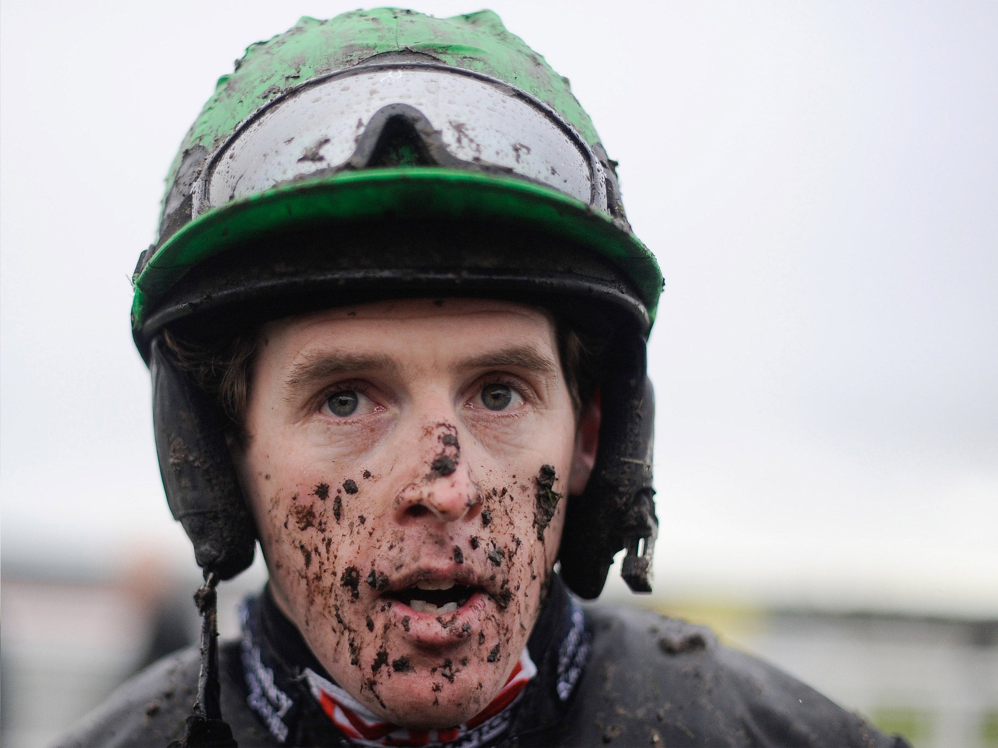 Jason Maguire: the jockey told trainer Donald McCain that Peddlers Cross was merely idling