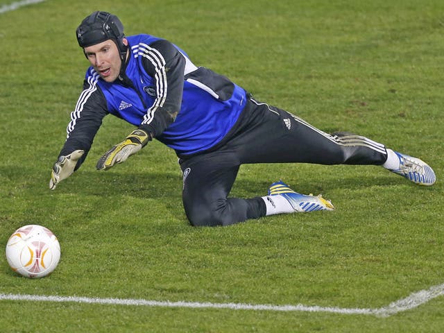 Petr Cech will face former club Sparta Prague for the first time