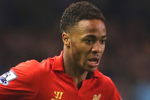 Raheem Sterling played in the England U-21 international in Serbia which was marred by racist abuse