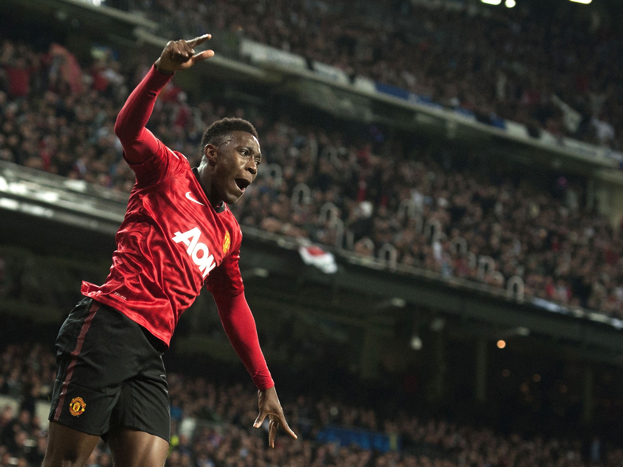 Danny Welbeck powered home the header that set United up for an encouraging 1-1 draw