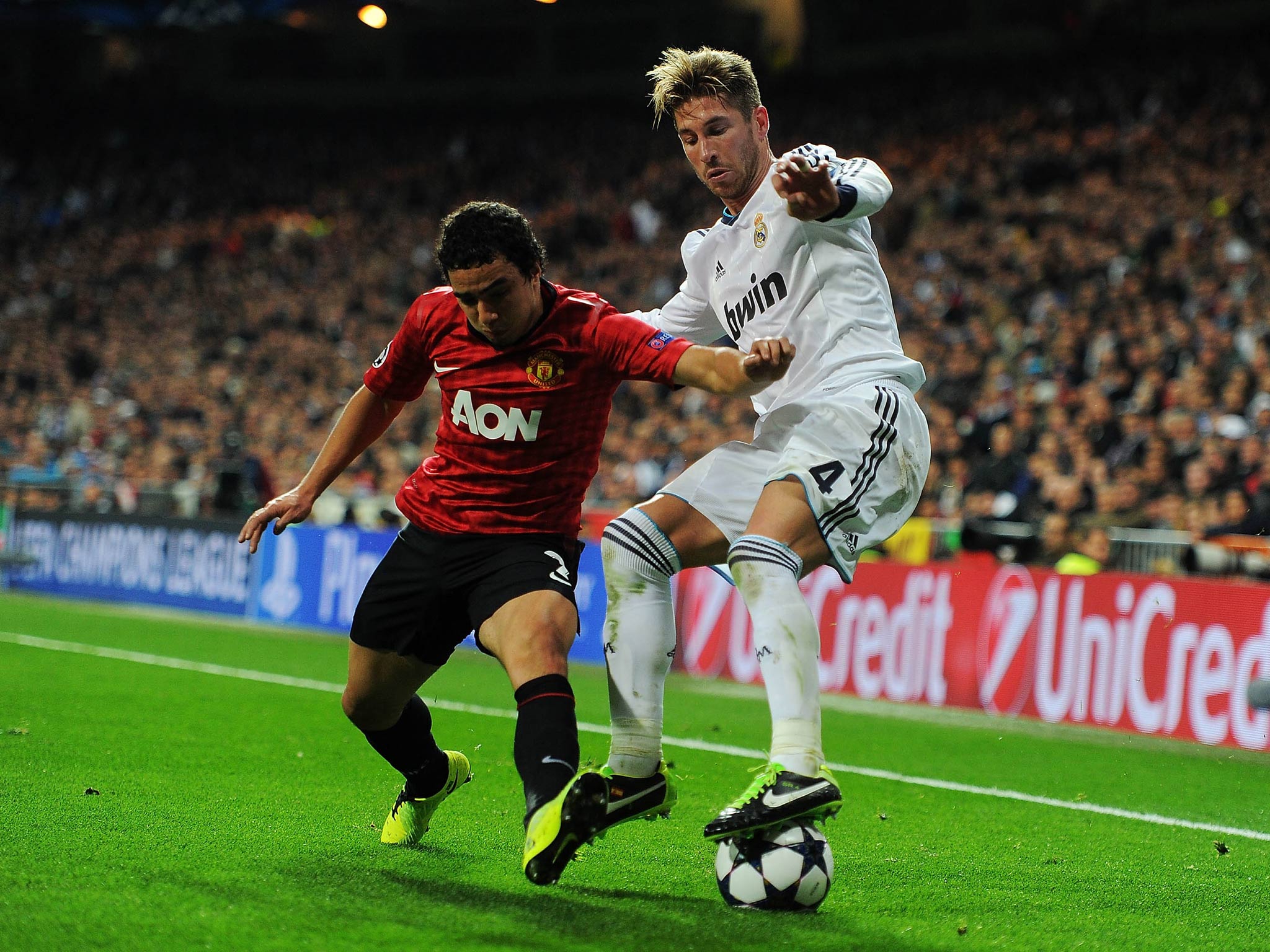 Spain defender Sergio Ramos was caught out by Danny Welbeck as Madrid defence made to pay for communication failure