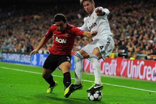 Spain defender Sergio Ramos was caught out by Danny Welbeck as Madrid defence made to pay for communication failure