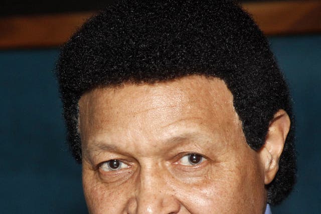 Chubby Checker, pictured here in 2012, shot to prominence with the song ‘The Twist’ in 1961