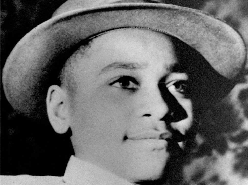 Emmett Till, the 14-year-old boy murdered in 1955. This photograph was taken by his mother on Christmas Day, 1954 about eight months before his murder.