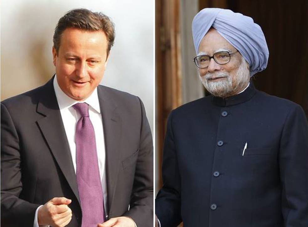 David Cameron S Message To India We Re Open For Business The Independent The Independent