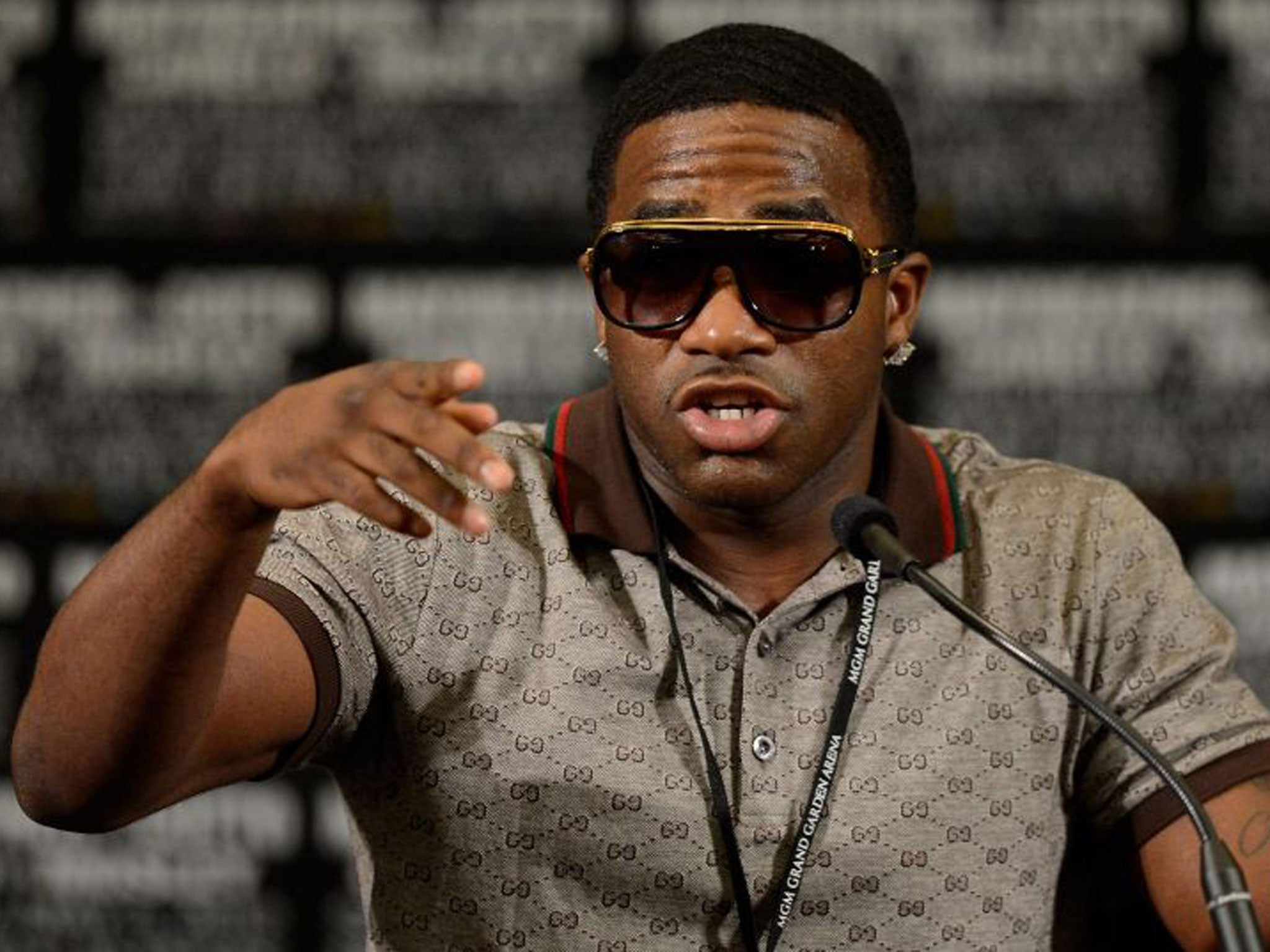 American fighter Adrien Broner has won all 25 of his fights