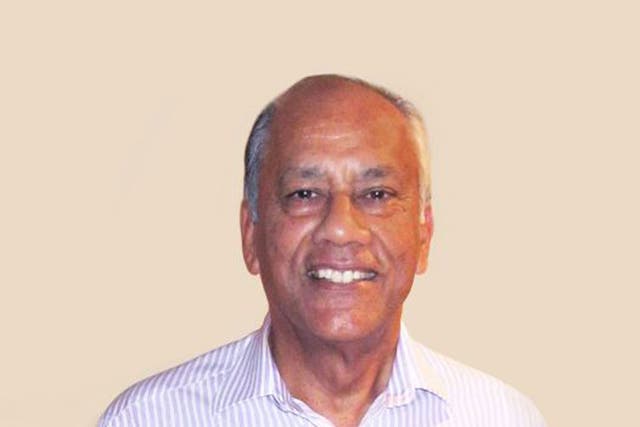 Watching on will be a man who travelled to England from India in 1962 to train as an accountant, Dilip Jajodia.