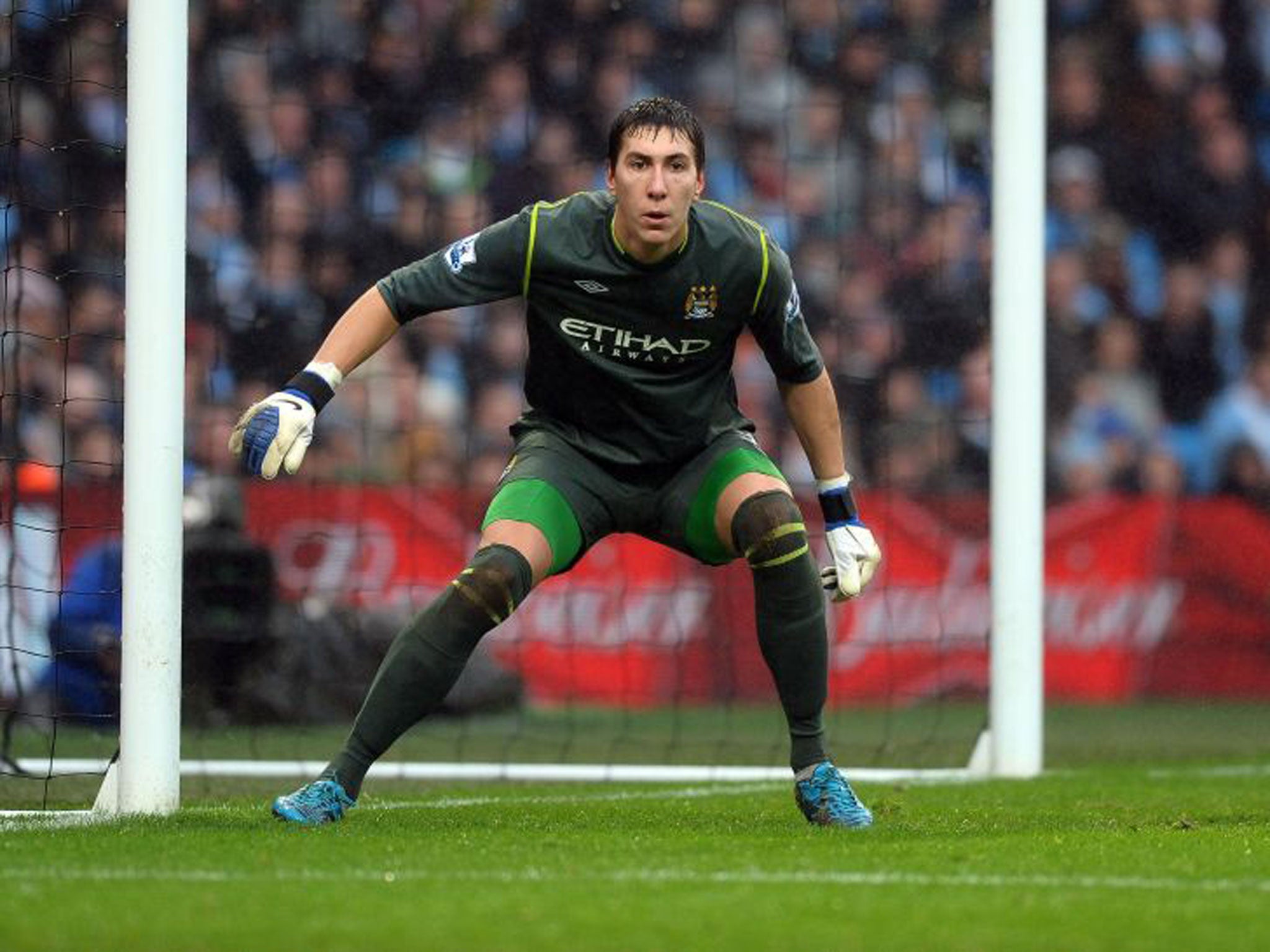 Costel Pantilimon will start against Leeds in place of Joe Hart