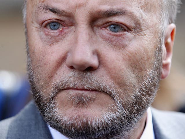 Mr Galloway, who is the Respect party MP for Bradford West, had been speaking in the debate organised by Christ Church college in favour of the motion: "Israel should withdraw immediately from the West Bank".
