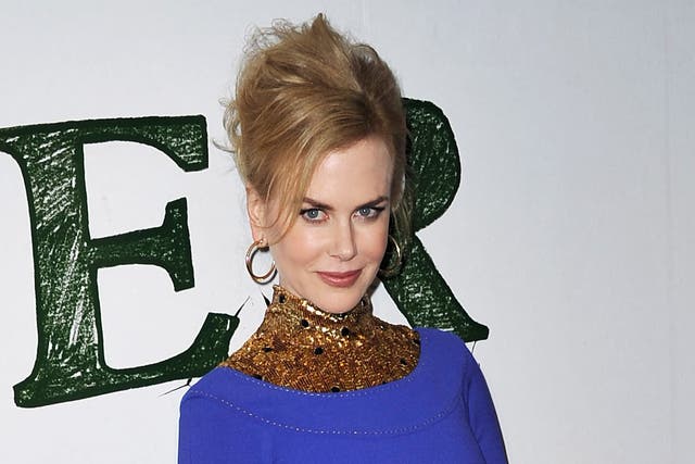 Nicole Kidman at the premiere of her new film Stoker