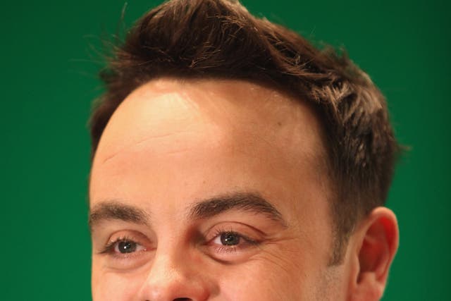 Ant McPartlin is one half of duo Ant and Dec with Declan Donnelly