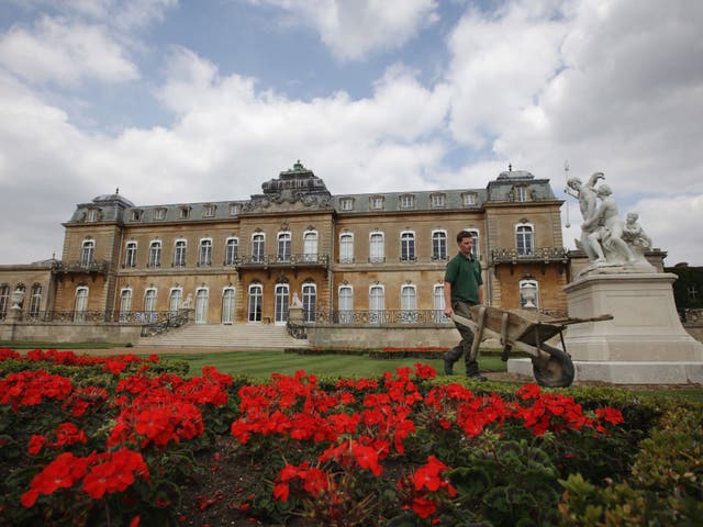 A general view of the 18th Century mansion at Wrest Park on July 28, 2011 in Silsoe, England.