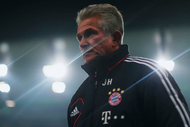 Bayern Munich manager Jupp Heynckes 