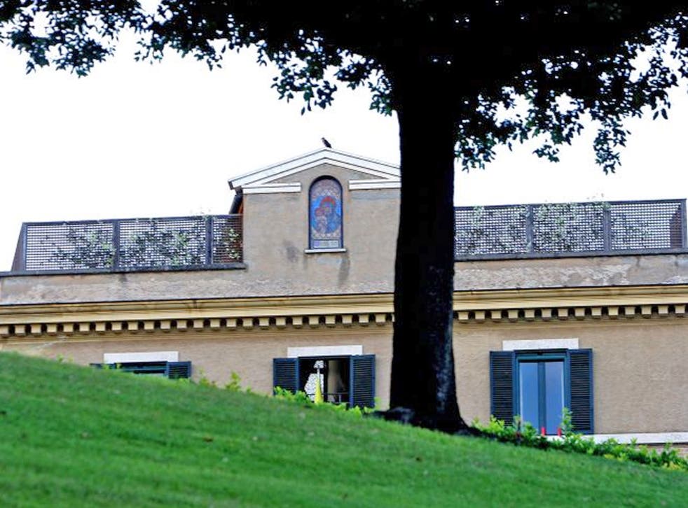 A view of the convent of Mater Ecclesiae, the new residence of Pope Benedict XVI after his retirement, in Vatican City