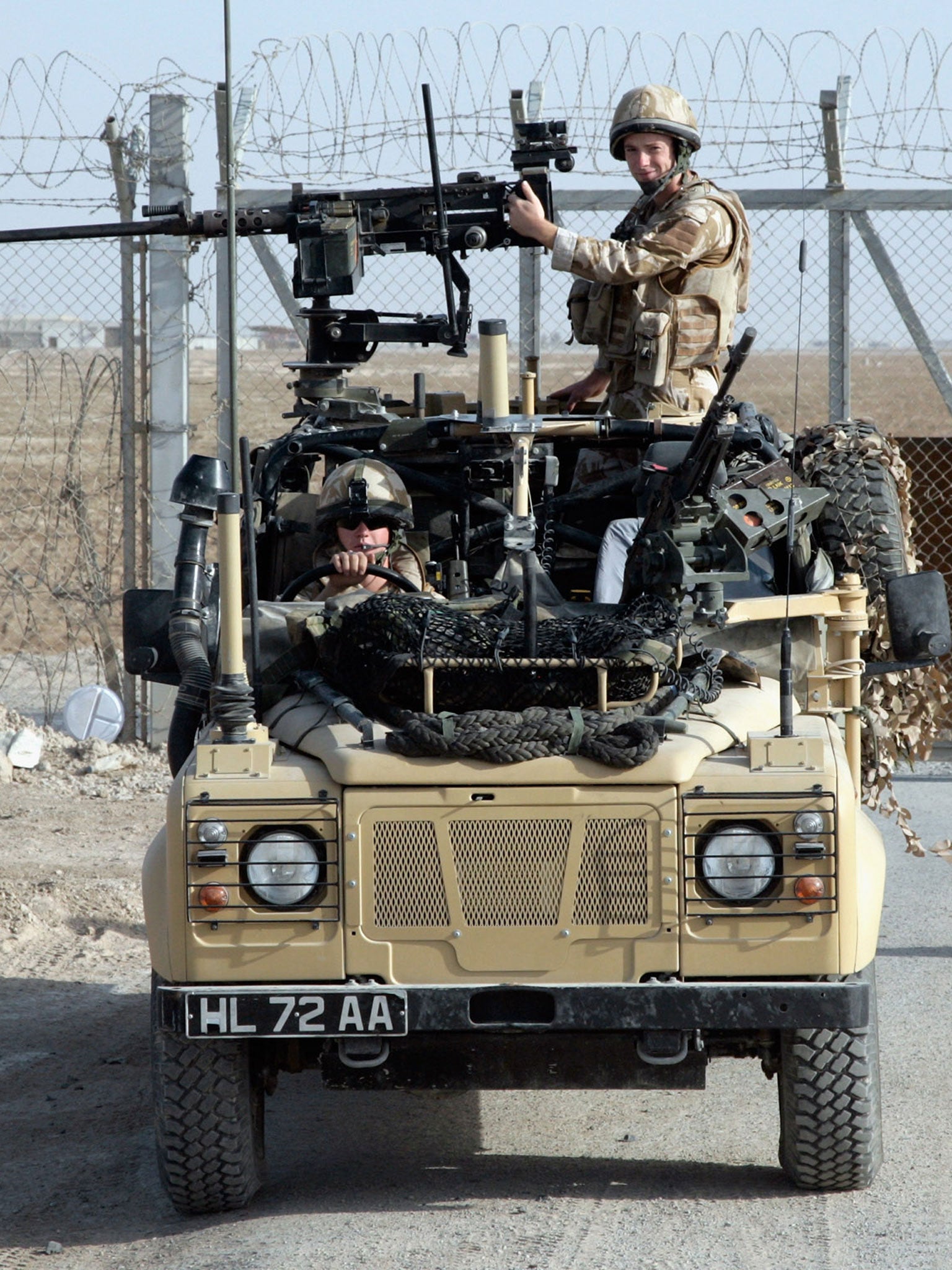 Snatch Land Rovers were withdrawn from combat zones because they were so vulnerable