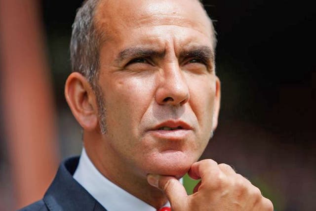 PAOLO DI CANIO: The Italian quit as Swindon’s
manager after a dispute over the club’s ownership