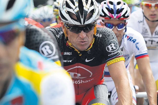 Pollard is interested in how Lance Armstrong's sponsors responded to the Oprah Winfrey interview