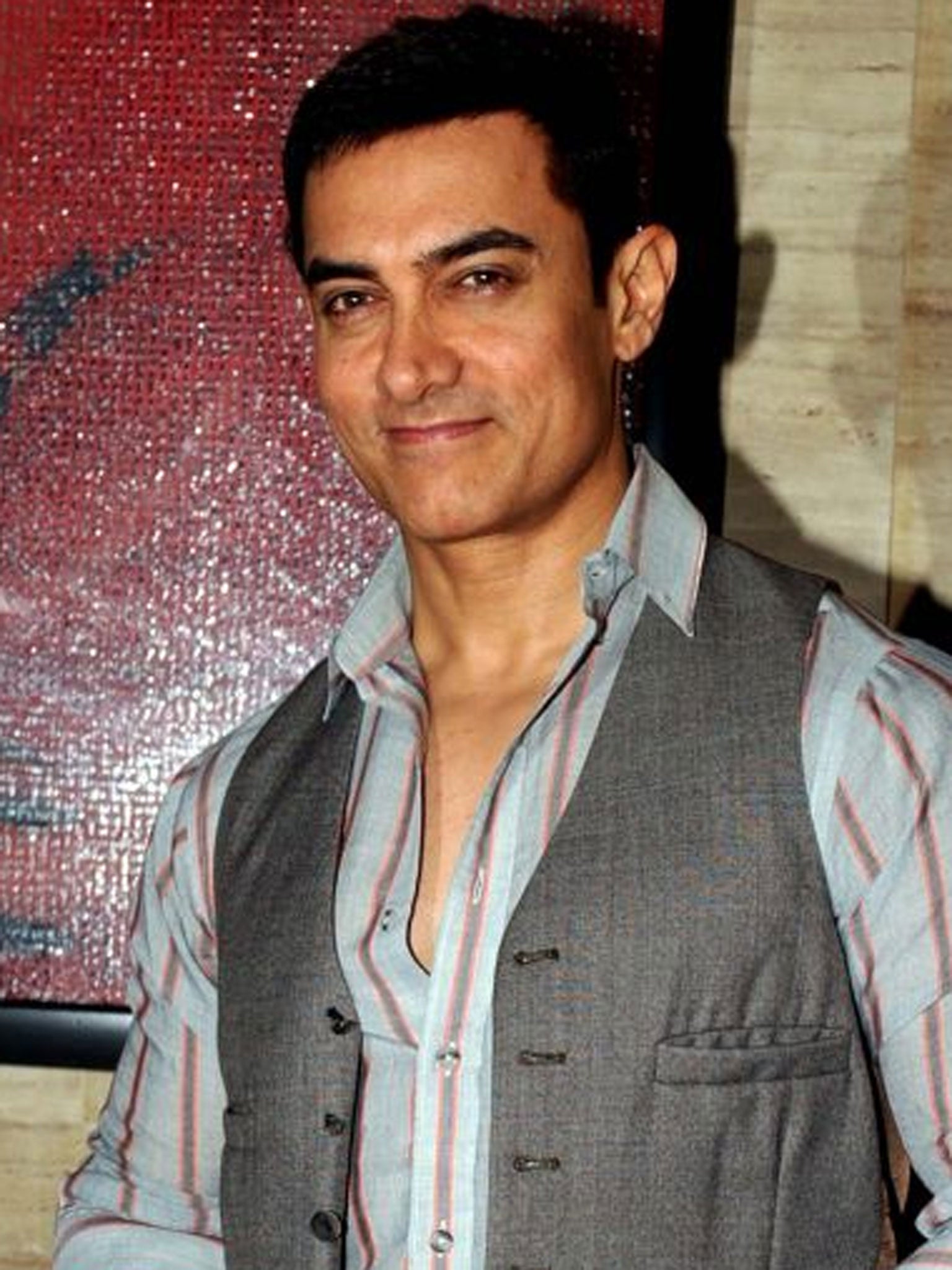 Indian Bollywood actor Aamir Khan
