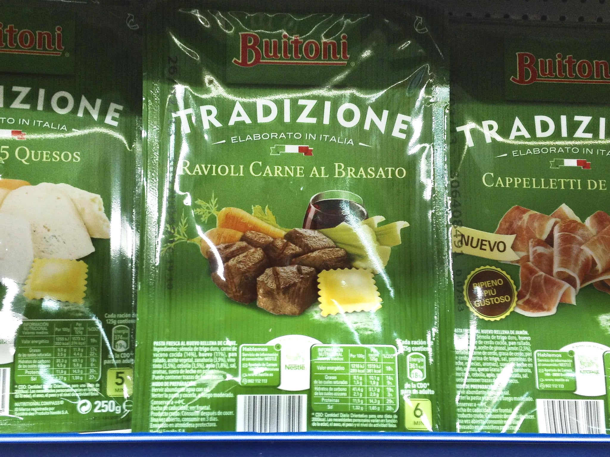 Nestlé’s Buitoni products were withdrawn from Italy and Spain